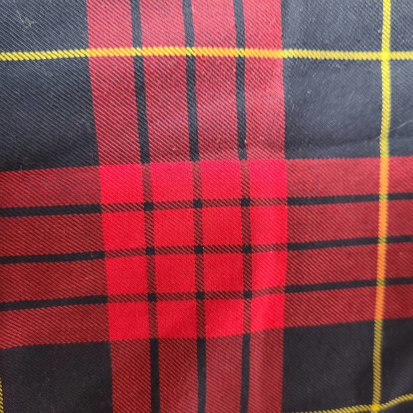 Foxcroft Rhea Plaid Cotton Blend Button-Up Long Sleeve Shirt-Size 14 - Picture 5 of 9